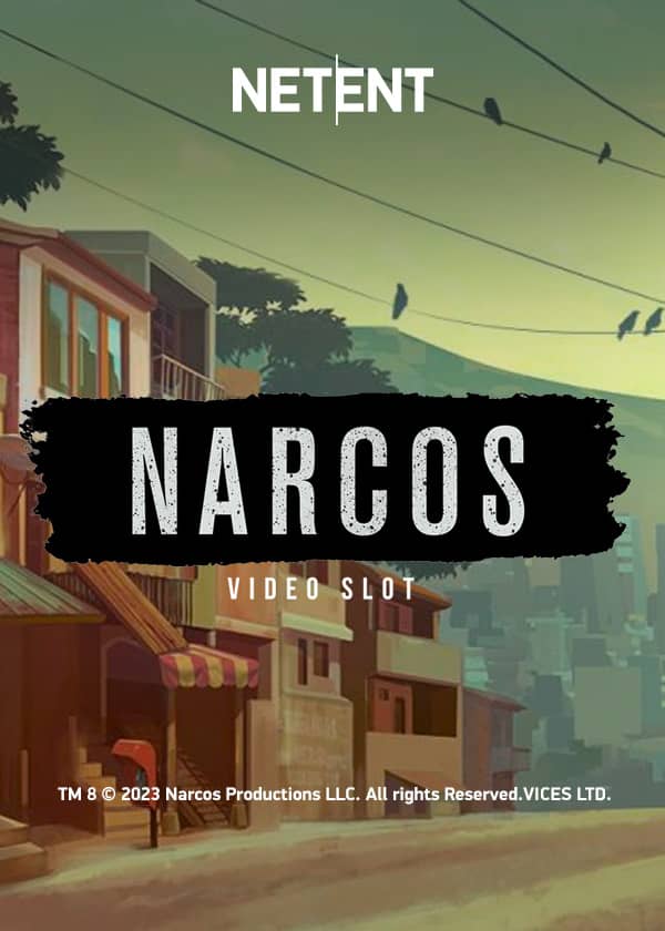 Narcos — NetEnt (video slot) · RTP 96,23%